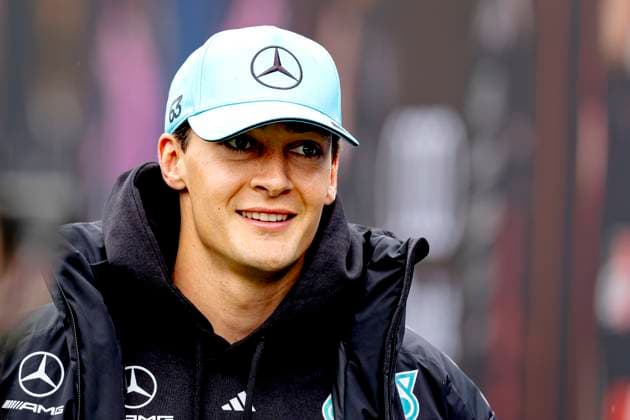MONTREAL - Formula 1 driver George Russell of Mercedes AMG-Petronas Formula One Team during the Formula 1 Canada Race at the Circuit Gilles Villeneuve on May 24, 2026 in Montreal, Canada. (Photo by DeFodi Images) -