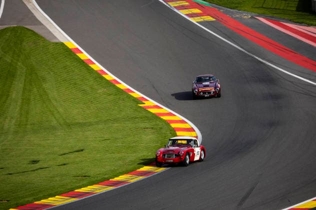 LE MANS CLASSIC SERIES 2026 - SPA-CLASSIC 650 KOLB Vincent (deu), KOLB Alexander (deu), Austin-Healey 3000 Mk II 1965, The Gentlemen Challenge, action during the 2026 Spa-Classic, 2nd round of the Le Mans Classic Series 2026, from May 22 to 24 in Circuit de Spa-Francorchamps, in Stavelot, Belgium - StavelotBelgium  Copyright: xDamienxSaulnierx