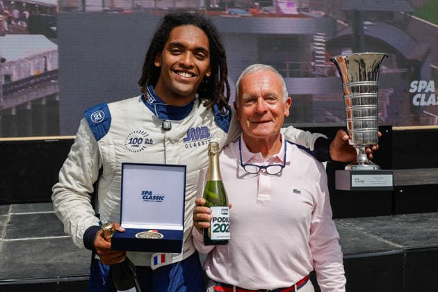LE MANS CLASSIC SERIES 2026 - SPA-CLASSIC GALANT Olivier (fra), Panoz LMP-1 Roadster S 1999, LMP1A, Endurance Racing Legends 1, portrait Podium Classic Endurance Racing 2, portrait during the 2026 Spa-Classic, 2nd round of the Le Mans Classic Series 2026, from May 22 to 24 in Circuit de Spa-Francorchamps, in Stavelot, Belgium - StavelotBelgium  Copyright: xPauloxMariax