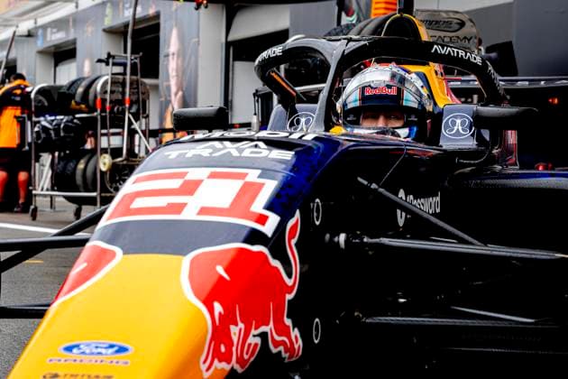 MONTREAL - Red Bull Racing Formula Academy driver Alisha Palmowski during the Formula 1 Canada F1 Academy at the Circuit Gilles Villeneuve on May 24, 2026 in Montreal, Canada. (Photo by DeFodi Images) -