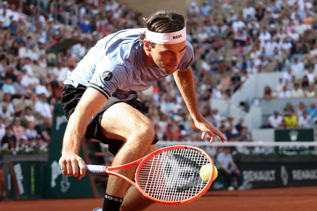 TENNIS : Roland Garros 2026 - 24 05 2026 Taylor Fritz (USA) Vs Nishesh Basavareddy (USA) ParisFrance  Copyright: xMichaelxBaucherx
