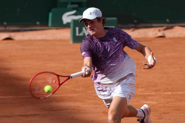 TENNIS : Roland Garros 2026 - 24 05 2026 Joao Fonseca (BRA) Vs Luka Pavlovic (FRA) ParisFrance  Copyright: xMichaelxBaucherx