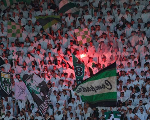 Sport Bilder des Tages 24.05.2026, SUI, Fussball, Herren, Cupfinal, Stade Lausanne-Ouchy vs. FC St. Gallen Fans des FC St. Gallen Bern Stadion Wankdorf Bern Switzerland *** 24 05 2026, SUI, Football, Men, Cup final, Stade Lausanne Ouchy vs FC St Gallen Fans of FC St Gallen Bern Stadion Wankdorf Bern Switzerland