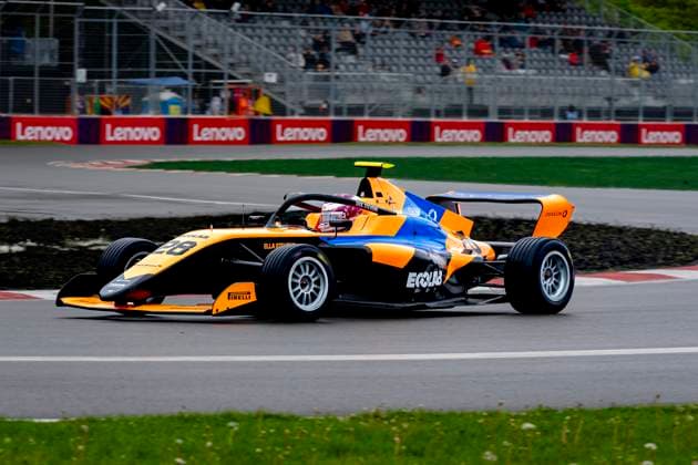 MONTREAL - Formula Academy driver Ella Stevens of McLaren Oxagon during the Formula 1 Canada F1 Academy at the Circuit Gilles Villeneuve on May 24, 2026 in Montreal, Canada. (Photo by DeFodi Images) -