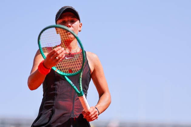 2026.05.24 Paryz Tenis French Open Roland Garros 2026 Marta Kostyuk - Oksana Selekhmeteva N z Oksana Selekhmeteva Foto Pawel Andrachiewicz PressFocus 2026.05.24 Paris Tennis - French Open Roland Garros 2026 Marta Kostyuk - Oksana Selekhmeteva Oksana Selekhmeteva Credit: Pawel Andrachiewicz PressFocus NEWSPIX.PL --- newspix.pl 