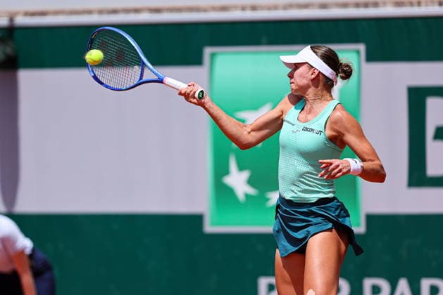 2026.05.24 Paryz Tenis French Open Roland Garros 2026 Tereza Valentova - Magda Linette N z Magda Linette Foto Pawel Andrachiewicz PressFocus 2026.05.24 Paris Tennis - French Open Roland Garros 2026 Tereza Valentova - Magda Linette Magda Linette Credit: Pawel Andrachiewicz PressFocus NEWSPIX.PL --- newspix.pl 