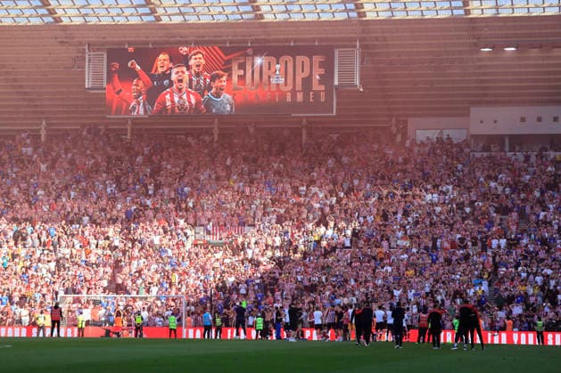 Sunderland v Chelsea Premier League during the Premier League match at the Stadium of Light, Sunderland 24 05 2026 UK Newspapers OUT Copyright: xFredxPalmerx FIL-23471-0108