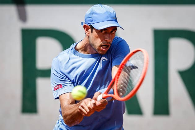 May 24, 2026, Paris, France, France: Nuno BORGES of Portugal during the first day of the Roland-Garros 2026, French Open 2026, Grand Slam tennis tournament at Roland-Garros Stadium on May 24, 2026 in Paris, France. Paris France - ZUMAm308 20260524_zsp_m308_060 Copyright: xMatthieuxMirvillex