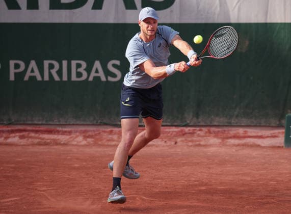 Yannick Hanfmann (GER), Herren Einzel, Men s Singles Tennis - French Open 2026 - Roland Garros - Paris - - France - 24 May 2026. Copyright: xJuergenxHasenkopfx