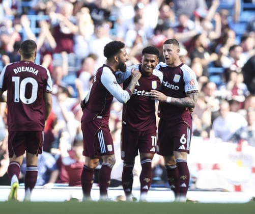 Manchester City v Aston Villa, FA Premier League 24.05.26 Manchester City v Aston Villa, FA Premier League Bradley Ormesher The Times Ollie Watkins of Aston Villa celebrates scoring his teams 2nd goal  Copyright: xBradleyxOrmesherx NINTCHDBPICT001083616269