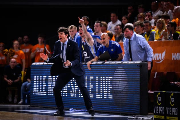 24.05.2026, Rasta Dome, Vechta Basketball, easyCredit Bundesliga, Playoffs Viertelfinale, Rasta Vechta vs. ALBA Berlin Pedro Calles (Trainer Headcoach Berlin)