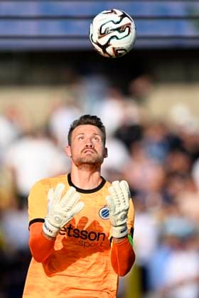 Club Brugge v KAA Gent - Jupiler Pro League Champions Play-Off BRUGGE, BELGIUM - MAY 24 : Mignolet Simon goalkeeper of Club Brugge during the Jupiler Pro League Champions Play-Off match between Club Brugge and KAA Gent on May 24, 2026 in Brugge, Belgium, 24 05 2026 Brugge Belgium  Copyright: xTomasxSiskx