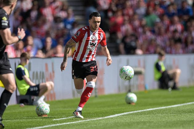 Sunderland v Chelsea - Premier League Enzo Le Fee of Sunderland FC during the Premier League match between Sunderland and Chelsea at the Stadium Of Light in Sunderland, United Kingdom, on May 24, 2026. Sunderland Tyne and Wear United Kingdom  Copyright: xMIxNewsx originalFilename:fletcher-sunderla260524_npEvP.jpg
