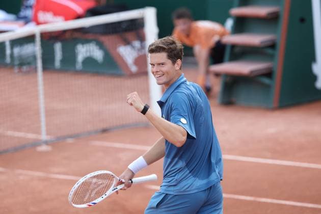 Belgian Alexander Blockx pictured during a first round match in the men s singles between Belgian Blockx and Hong Kong s Wong at the Roland Garros French Open tennis tournament, in Paris, France, Sunday 24 May 2026. This year s tournament takes place from 18 May to 07 June. VIRGINIExLEFOUR  x174940399x
