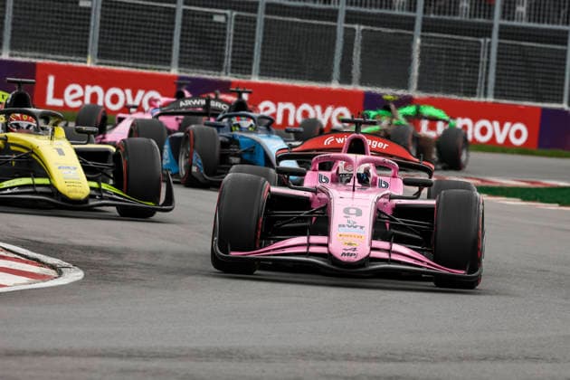 AUTO - FORMULA 2 2026 - MONTREAL 09 MINI Gabriele (ita), MP Motorsport, Dallara F2 2024, action during the 3rd round of the 2026 FIA Formula 2 Championship from May 22 to 24, 2026 on the Circuit Gilles Villeneuve, in MontrÃ al, Canada - MontrÃ alCanada  Copyright: xXavixBonillax