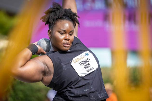 REHLINGEN , GERMANY - MAY 24: Danniel Thomas-Dodd (JAM Jamaika) during the 61. Internationales Pfingstsportfest on 24.05.2026 at the Bungertstadion in Rehlingen-Siersburg (Saarland Deutschland). Saarland Deutschland Copyright: xLeahxKohringx