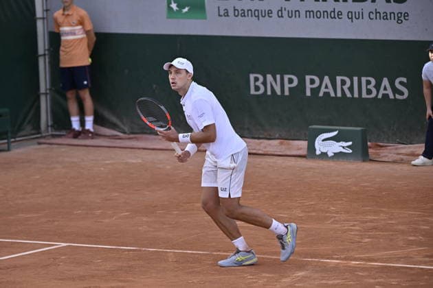 Tennis -Internationaux de France - Roland Garros 2026 - ITF - 24 05 2026 - Tennis -Internationaux de France - Roland Garros 2026 - ITF - 24 05 2026 - Hamad Medjedovic - Serbie ParisFrance  Copyright: xChryslenexCaillaud Psnewzx