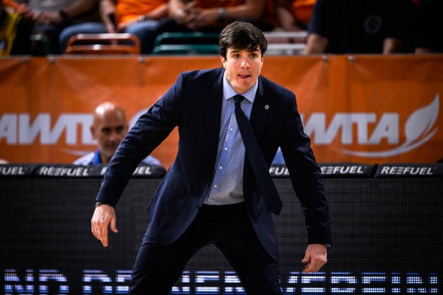 24.05.2026, Rasta Dome, Vechta Basketball, easyCredit Bundesliga, Playoffs Viertelfinale, Rasta Vechta vs. ALBA Berlin Pedro Calles (Trainer Headcoach Berlin)