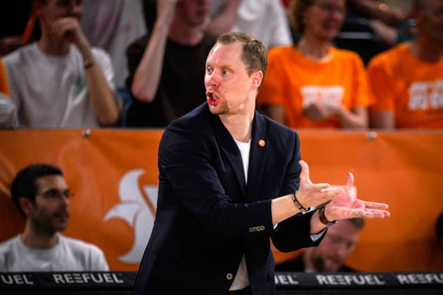 24.05.2026, Rasta Dome, Vechta Basketball, easyCredit Bundesliga, Playoffs Viertelfinale, Rasta Vechta vs. ALBA Berlin Christian Held (Trainer Headcoach Vechta)