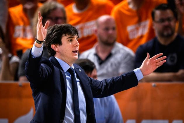 24.05.2026, Rasta Dome, Vechta Basketball, easyCredit Bundesliga, Playoffs Viertelfinale, Rasta Vechta vs. ALBA Berlin Pedro Calles (Trainer Headcoach Berlin)