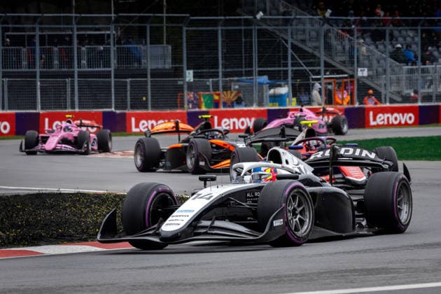 AUTO - FORMULA 2 2026 - MONTREAL 14 STENSHORNE Martinus (nor), Rodin Motorsport, Dallara F2 2024, action during the 3rd round of the 2026 FIA Formula 2 Championship from May 22 to 24, 2026 on the Circuit Gilles Villeneuve, in MontrÃ al, Canada - MontrÃ alCanada  Copyright: xDiederikxvanxderxLaanx