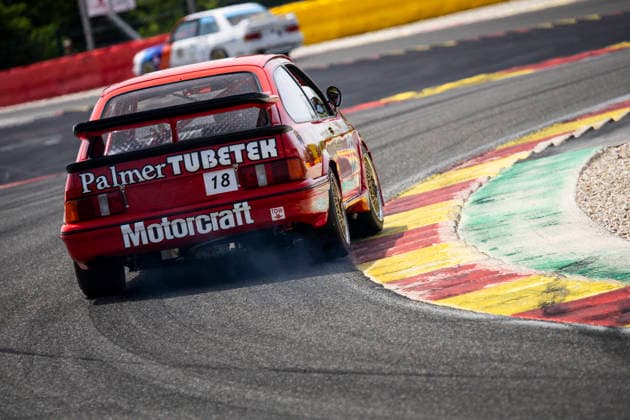 LE MANS CLASSIC SERIES 2026 - SPA-CLASSIC 18 GOFF Max (gbr), Ford Sierra RS 500 1988, Group A2, Heritage Touring Cup 2, action during the 2026 Spa-Classic, 2nd round of the Le Mans Classic Series 2026, from May 22 to 24 in Circuit de Spa-Francorchamps, in Stavelot, Belgium - StavelotBelgium  Copyright: xDamienxSaulnierx