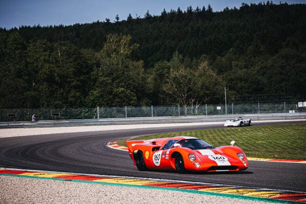 LE MANS CLASSIC SERIES 2026 - SPA-CLASSIC 160 BESSON Jean-Francois (fra), GAGNARD Guillaume (fra), Lola T70 Mk.3B GT 1969, Proto 1 +2L, Classic Endurance Racing 1, action during the 2026 Spa-Classic, 2nd round of the Le Mans Classic Series 2026, from May 22 to 24 in Circuit de Spa-Francorchamps, in Stavelot, Belgium - StavelotBelgium  Copyright: xDamienxSaulnierx