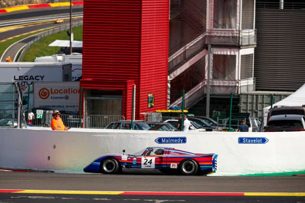 LE MANS CLASSIC SERIES 2026 - SPA-CLASSIC 24 BOURDIN Francois (fra), BOURDIN Charles (fra), Chevron B16 1971, Proto 1 -2L, Classic Endurance Racing 1, action during the 2026 Spa-Classic, 2nd round of the Le Mans Classic Series 2026, from May 22 to 24 in Circuit de Spa-Francorchamps, in Stavelot, Belgium - StavelotBelgium  Copyright: xGREGORYxLENORMANDx