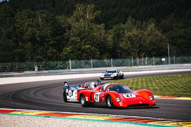 LE MANS CLASSIC SERIES 2026 - SPA-CLASSIC 27 SHELDON John (gbr), Chevron B16 1970, Proto 1 -2L, Classic Endurance Racing 1, action during the 2026 Spa-Classic, 2nd round of the Le Mans Classic Series 2026, from May 22 to 24 in Circuit de Spa-Francorchamps, in Stavelot, Belgium - StavelotBelgium  Copyright: xDamienxSaulnierx