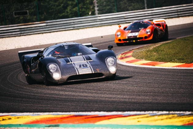 LE MANS CLASSIC SERIES 2026 - SPA-CLASSIC 70 MAGNUSSEN Jan (dnk), WARD Chris (gbr), Lola T70 Mk.3B GT 1969, Proto 1 +2L, Classic Endurance Racing 1, action during the 2026 Spa-Classic, 2nd round of the Le Mans Classic Series 2026, from May 22 to 24 in Circuit de Spa-Francorchamps, in Stavelot, Belgium - StavelotBelgium  Copyright: xDamienxSaulnierx
