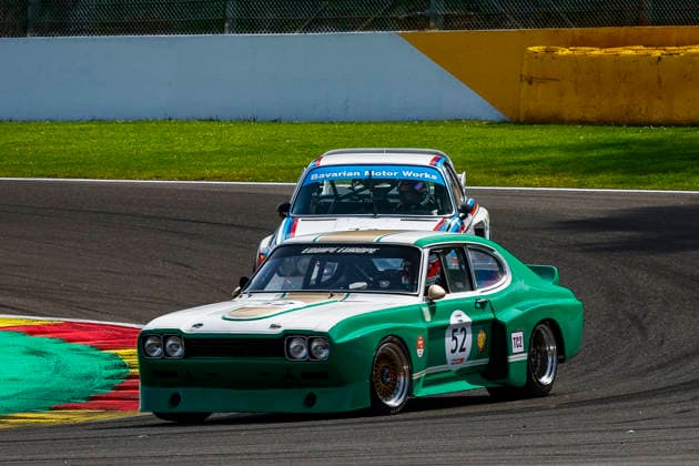 LE MANS CLASSIC SERIES 2026 - SPA-CLASSIC 52 SCEMAMA Yves (che), Ford Capri RS 3100 Cologne 1973, TC2, Heritage Touring Cup 1, action during the 2026 Spa-Classic, 2nd round of the Le Mans Classic Series 2026, from May 22 to 24 in Circuit de Spa-Francorchamps, in Stavelot, Belgium -  Copyright: xGREGORYxLENORMANDx