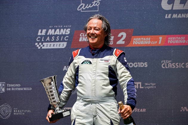 LE MANS CLASSIC SERIES 2026 - SPA-CLASSIC NGUYEN StÃ phane (fra), Lola T282 1973, Proto 2 +2L, Classic Endurance Racing 2, portrait Podium portrait during the 2026 Spa-Classic, 2nd round of the Le Mans Classic Series 2026, from May 22 to 24 in Circuit de Spa-Francorchamps, in Stavelot, Belgium - StavelotBelgium  Copyright: xPauloxMariax