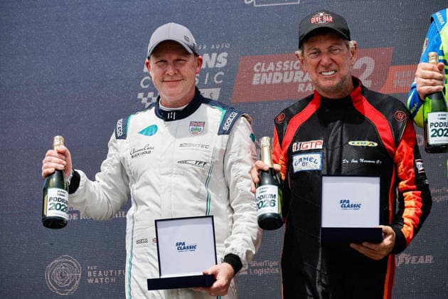 LE MANS CLASSIC SERIES 2026 - SPA-CLASSIC 10 NORMAN Jim (usa), Porsche 935 1980, GT2, Classic Endurance Racing 2, Podium portrait during the 2026 Spa-Classic, 2nd round of the Le Mans Classic Series 2026, from May 22 to 24 in Circuit de Spa-Francorchamps, in Stavelot, Belgium - StavelotBelgium  Copyright: xPauloxMariax