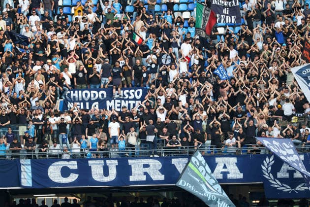 May 24, 2026, Napoli, Campania, ITALIA: Supporters of SSC Napoli During the football match on May 24, 2026, valid for the Italian Serie A - 2025 26 championship in Naples at the Diego Armando Maradona Stadium between SSC Napoli and FC Udinese..Pictured: Napoli ITALIA - ZUMAs236 20260524_aap_s236_062 Copyright: xFabioxSassox