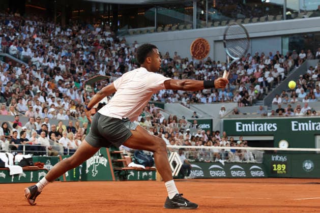 TENNIS : Roland Garros 2026 - 24 05 2026 Giovanni Mpetshi Perricard (FRA) Vs Novak Djokovic (SRB) ParisFrance  Copyright: xMichaelxBaucherx