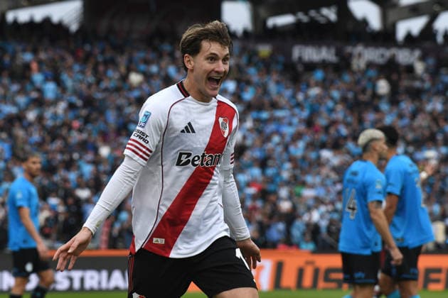 River Plate v Belgrano - Final: Torneo Apertura 2026 Facundo Colidio of River Plate celebrates his goal during the match between River Plate and Belgrano at Estadio Mario Alberto Kempes in Cordoba, Argentina, on May 24, 2023. Cordoba Argentina  Copyright: xFedericoxPerettix originalFilename:peretti-riverpla260524_npqQF.jpg