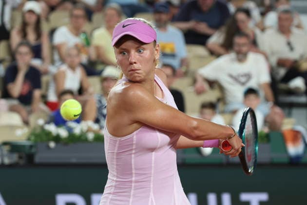 TENNIS : Roland Garros 2026 - 24 05 2026 Ksenia Efremova (FRA) Vs Sorana Cirstea (ROU) ParisFrance  Copyright: xMichaelxBaucherx