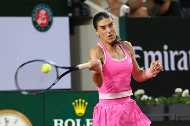 TENNIS : Roland Garros 2026 - 24 05 2026 Ksenia Efremova (FRA) Vs Sorana Cirstea (ROU) ParisFrance  Copyright: xMichaelxBaucherx