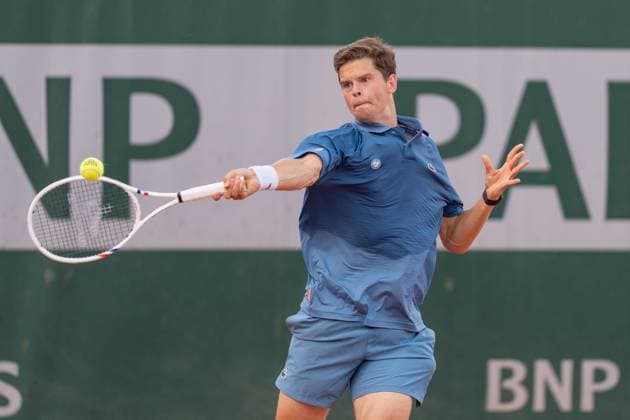 2026-05-24 2026 French Open - Day One PARIS, FRANCE - MAY 24: Alexander Blockx of Belgium in action during Day One of the 2026 French Open at Roland Garros on May 24, 2026 in Paris, France. (Photo by Marleen Fouchier BSR Agency) Paris France Content not available for redistribution in The Netherlands directly or indirectly through any third parties. Copyright: xBSRxAgencyx