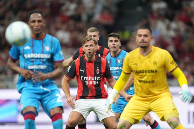 AC Milan™s Niclas Fullkrug during the Serie A soccer match between Milan and Cagliari at the San Siro Stadium in Milan , north Italy - Saturday , May 24 , 2026. - Soccer .  Copyright: xSpada LaPressex