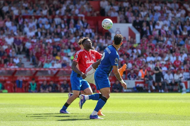 Nottingham Forest v Bournemouth, Premier League Ibrahim SangarÃ of Nottingham Forest during the Premier League match between Nottingham Forest and Bournemouth at the City Ground, Nottingham, UK on 24 May 2026. Editorial use only DataCo restrictions apply See www.football-dataco.com , Copyright: xJezxTighex PSI-24298-0090