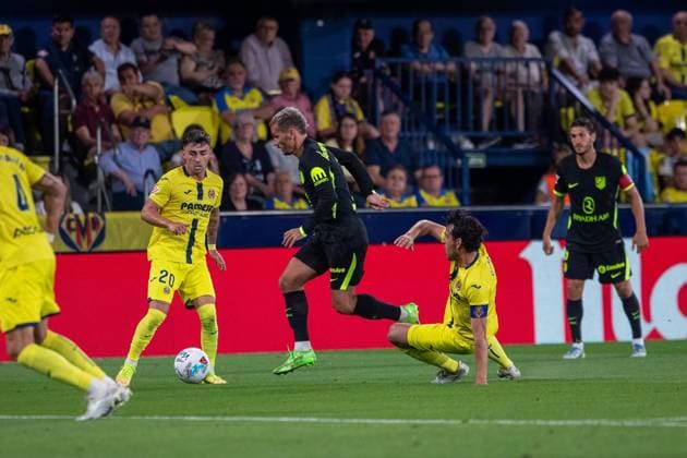Spanish La Liga EA Sports soccer match between Villarreal and Atletico de Madrid at la Ceramica Stadium in Villarreal, Castellon, Spain 24 May 2026 900 Cordon Press  900 CordonxPress LOF - Villarreal vs Atletico de Madrid