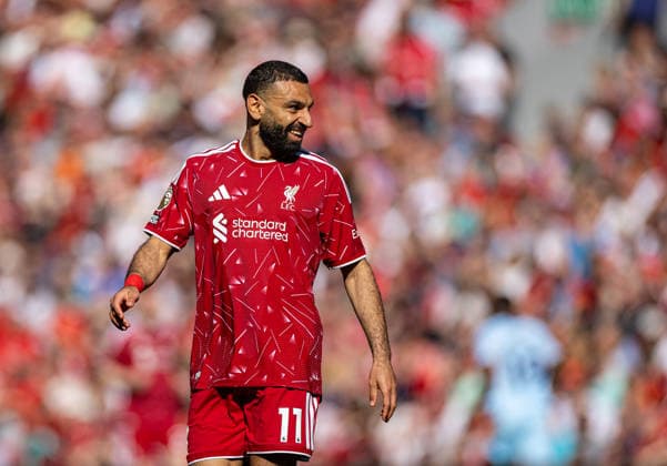 Football - FA Premier League - Liverpool FC v Brentford FC LIVERPOOL, ENGLAND - Sunday, May 24, 2026: Liverpool s Mohamed Salah during the FA Premier League match between Liverpool FC and Brentford FC at Anfield. The game ended in a 1-1 draw. (Photo by David Rawcliffe Propaganda) LIVERPOOL Anfield MERSEYSIDE ENGLAND  Copyright: xDavidxRawcliffex 2026-05-24-201-Liverpool_Brentford