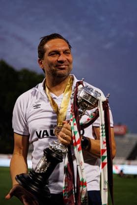 Luis Miguel Valado Tralhao seen during Taca de Portugal 2026 final game between teams of Sporting CP and SCU Torreense (Luis Loureiro Ball Raw Images PT) Lisboa Estadio Nacional Jamor Portugal Copyright: xLuisxLoureirox luisloureiro_finaltacadeportugal2526_2-147