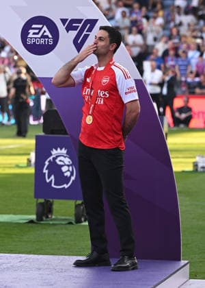 Crystal Palace v Arsenal Premier League Arsenal manager Mikel Arteta during the Premier League match at Selhurst Park, London 24 05 2026 UK Newspapers OUT Copyright: xDanielxHamburyx FIL-23470-0274