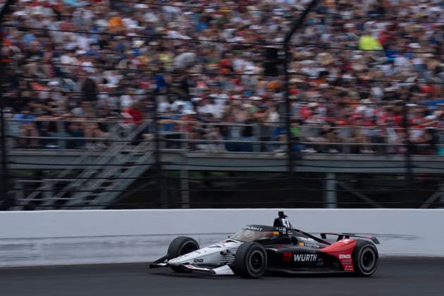 May 24, 2026, Speedway, Indiana, USA: Mick Schumacher, driver of the 47 Rahal Letterman Lanigan Racing Honda during the Indy 500 at the Indianapolis Motor Speedway. Speedway USA - ZUMAd212 20260524_zsp_d212_026 Copyright: xRichardxDolex