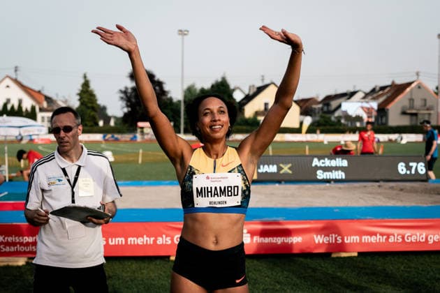 Malaika Mihambo (LG Kurpfalz, 108, Weitsprung Frauen), GER, Leichtathletik, Athletics, Pfingstsportfest, Rehlingen, 24.05.2026, GER, Leichtathletik, Athletics, Pfingstsportfest, Rehlingen, 24.05.2026 Rehlingen Copyright: xStefanxMayerx EP_SMR