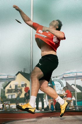 Steven Richter (LV 90 Erzgebirge, 138, Diskuswurf Maenner), GER, Leichtathletik, Athletics, Pfingstsportfest, Rehlingen, 24.05.2026, GER, Leichtathletik, Athletics, Pfingstsportfest, Rehlingen, 24.05.2026 Rehlingen Copyright: xStefanxMayerx EP_SMR