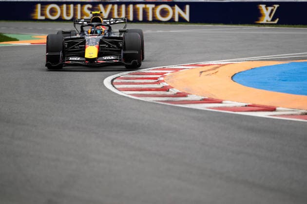 Montreal Formula 1 Canada Grand Prix - Race AJ Red Bull Racing driver Isack Hadjar (6) races during the 2026 Formula 1 Grand Prix du Canada at Circuit Gilles-Villeneuve in Montreal, Quebec, Canada, on May 24, 2026. Photo by Alexis Jumeau ABACAPRESS.COM Montreal Quebec Canada  Copyright: xJumeauxAlexis ABACAx