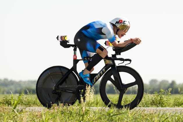 Triathlon, The Championship 2026 James Teagle (GBR) Samorin Slowakei Copyright: xMarcelxHilgerx